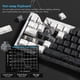 thumbnail image 3 of Teclado Womier Q61 con junta RGB, 60% inalámbrica, intercambiable en caliente, 3 of 3