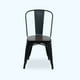 thumbnail image 2 of Silla Tolix Negra Con Asiento De Madera, 2 of 5