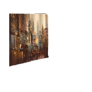 Genérico - Cortina Para Baño Con Forro De Ducha 180 Cm L52