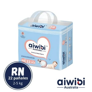 Aiwibi - Pañal De Bebé Premium Recien Nacido
