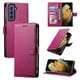 thumbnail image 1 of Funda para FOXDOCK Samsung Galaxy S21 FE– Cuero Premium, 3 ranuras para tarjetas, Protección contra impactos, 1 of 5