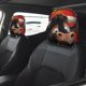 thumbnail image 2 of Ferdinando Funda Protectora Universal para Reposacabezas de Coche, Funda Elástica para Reposacabezas de Asiento de Auto, Funda de Tela Antipolvo, Accesorios de Interior 2 Piezas, 2 of 6