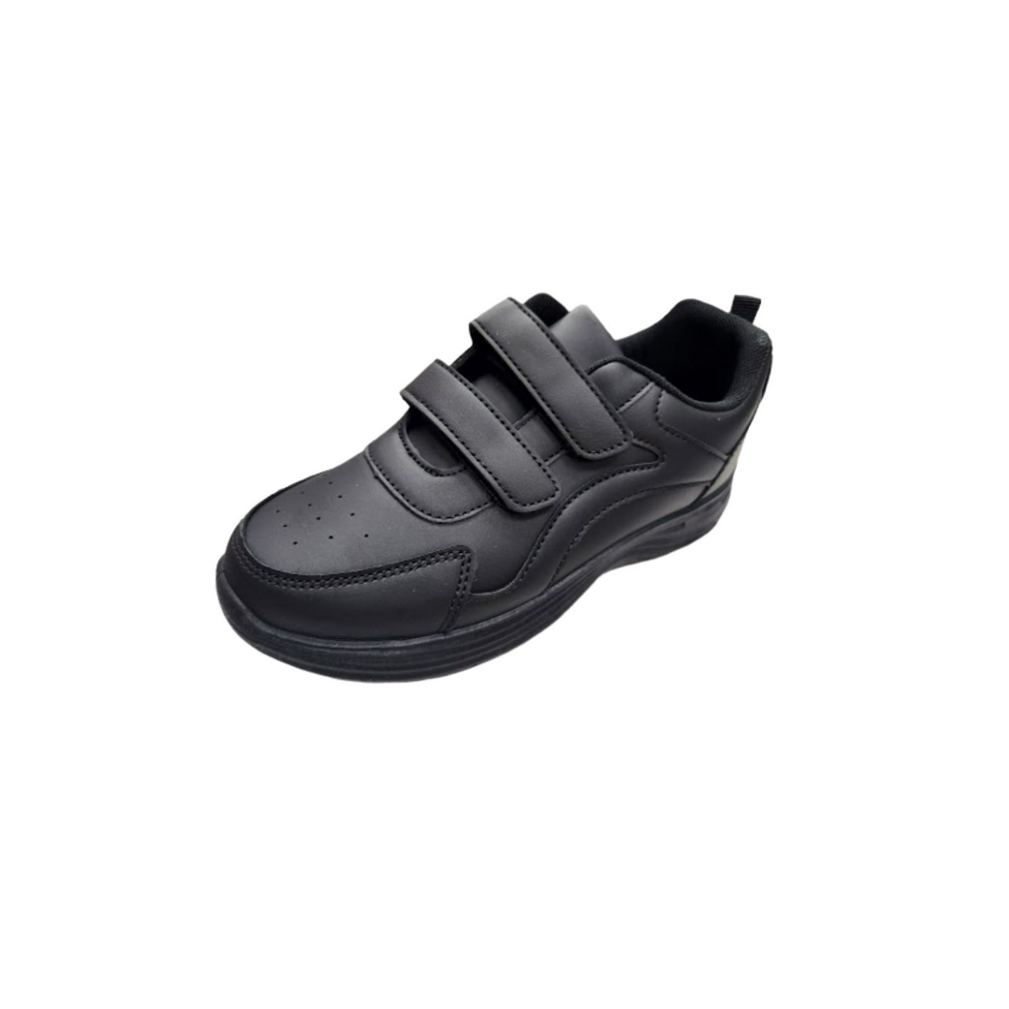 Vinnys Outlet - Zapatilla Escolar Negro Velcro