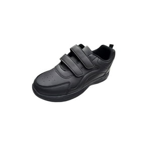 Vinnys Outlet - Zapatilla Escolar Negro Velcro