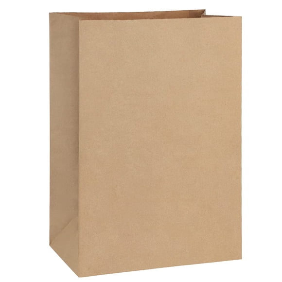Bolsas de supermercado BagDream Kraft, papel marrón, 12 x 7 x 17 pulgadas, 100 unidades