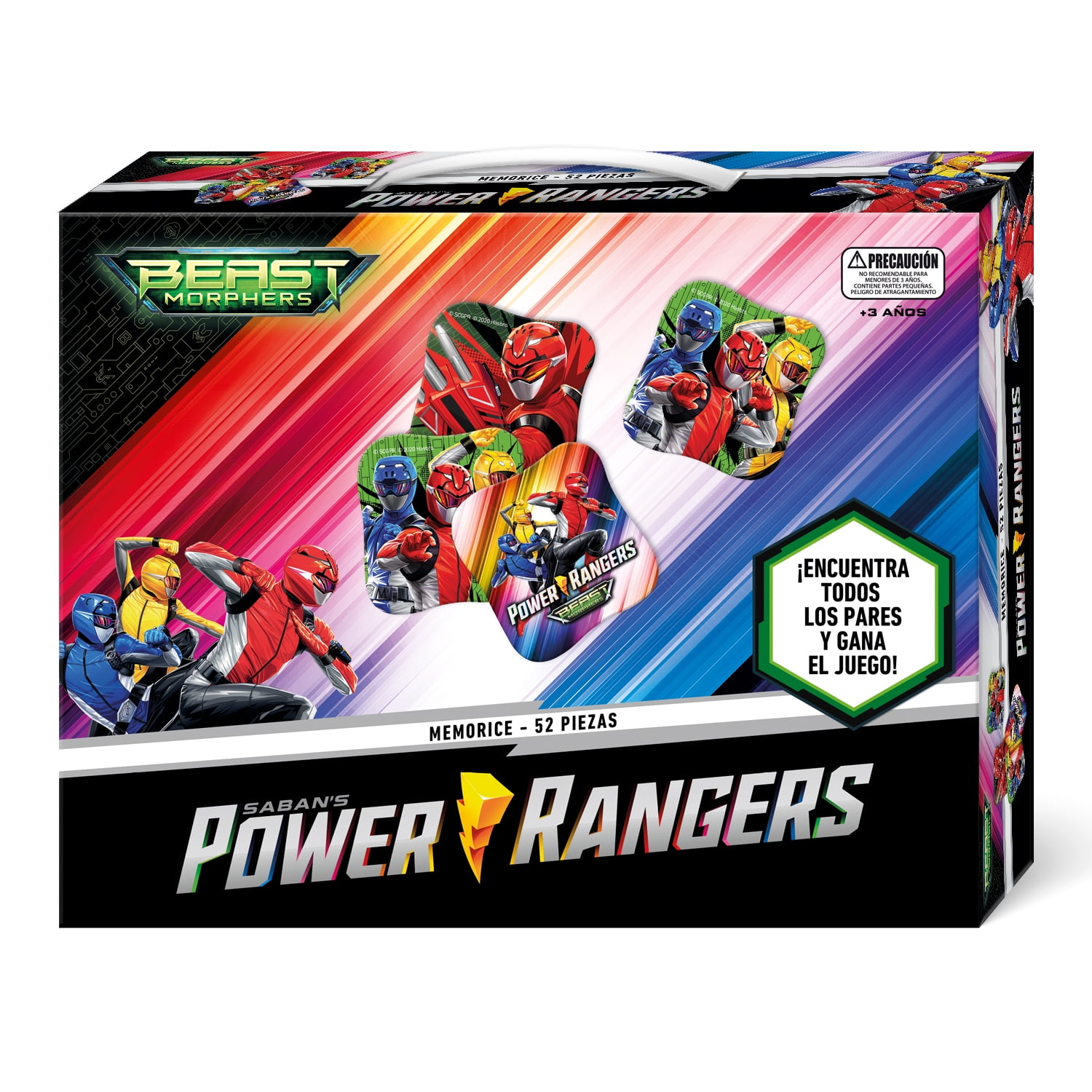 Power Rangers - Memorice 52 Piezas