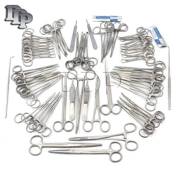 Tijeras DDP - Conjunto de 126 Instrumentos Veterinarios