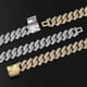 thumbnail image 4 of Cuban Link Chain Necklace de Miami Extra Brillante, Cadena Cubana para Hombre de Ancho 15-18 Mm, Cadena de Eslabones Cubanos Sólida Gruesa Grande Estilo Hip Hop con Brillo para Hombre, 16-24, 4 of 9