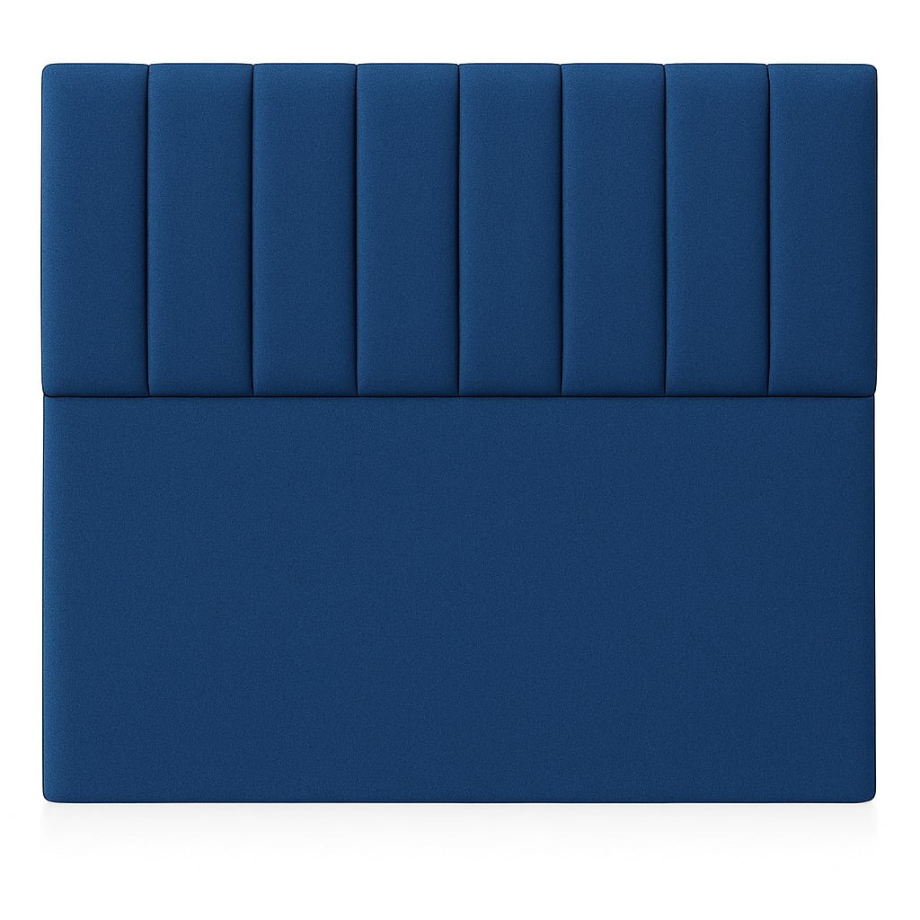 Ethan Desing - Respaldo De Cama 1 Plazas Azul Turin