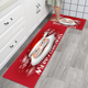 thumbnail image 1 of Set 2 Alfombras De Cocina Navideñas Antideslizantes Piel De Durazno, 1 of 2