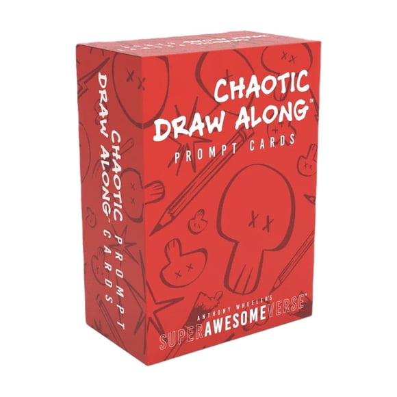 Baraja de cartas Drawing Prompt Drawing Along 105 ideas de arte