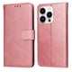 thumbnail image 1 of Funda Billetera para iPhone 15 Pro Max con Porta Tarjetas y Soporte Ajustable Rosa, 1 of 6