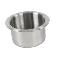 Magideal - Portavasos Empotrado Para Bebidas Portavasos De Metal, Portavasos Para Latas De Botellas De Bebidas, Portavasos De Mesa Para Vehículos Recreativos, Me Estilo B