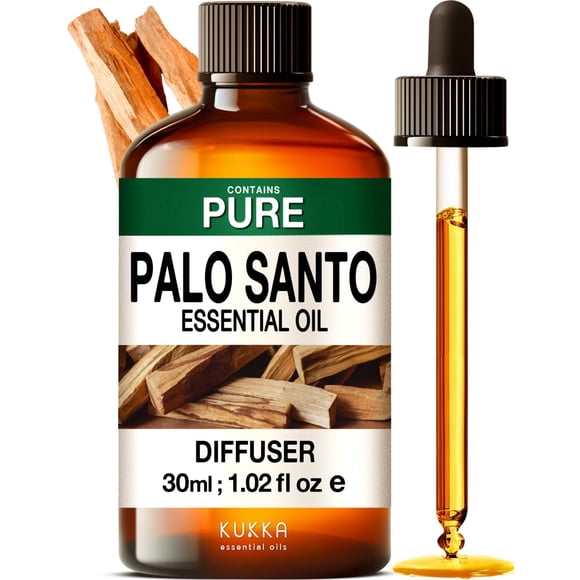 Aceite Esencial de Palo Santo KUKKA 30 ml para Difusor y Aromaterapia