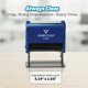 thumbnail image 5 of Sello de goma Vivid Stamp Q-200 con tinta azul, 5 of 9