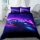 thumbnail image 1 of Street racing game Bedding Set Single Twin Full Queen King Size Cool Bed Set Aldult Kid Bedroom Duvetcover Sets 33Bed Sheets, 1 of 5