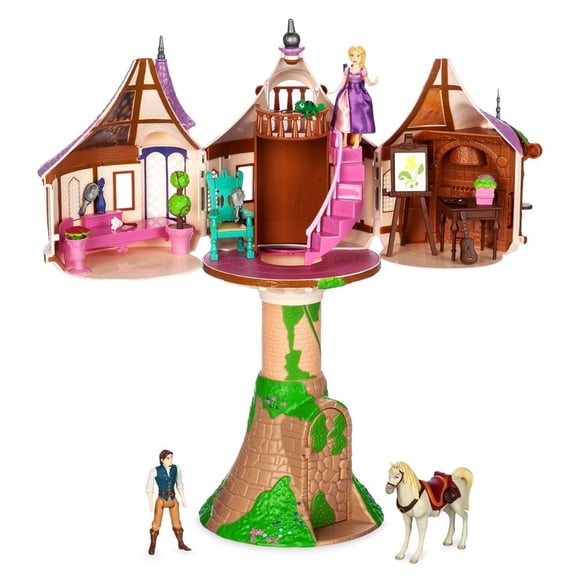 Set de juego Rapunzel Tower de Action Toys Disney Store con 19 piezas
