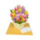 thumbnail image 5 of Tarjeta De Felicitación Con Ramo De Flores De Papel 3D, Tarjeta Del Día De La Madre Para Mamá, Esposa, Hija, Tulipán, 5 of 5