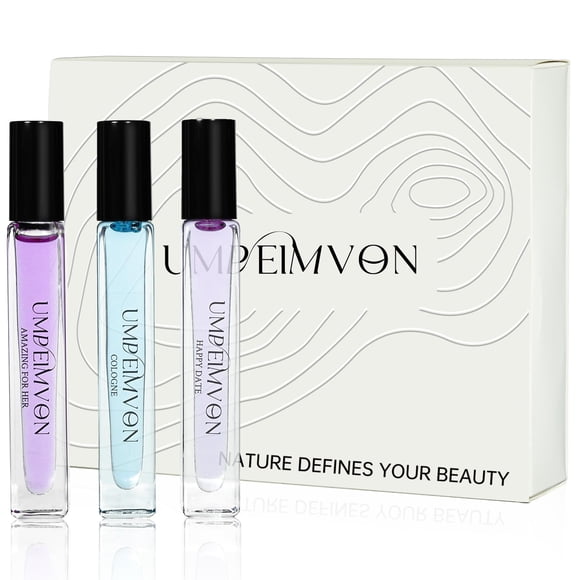 Set de aceites perfumados Umpeimvon con feromonas para mujer, 10 ml x 3
