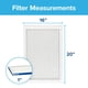 thumbnail image 2 of Filtro de aire para horno y aire acondicionado Filtrete 40x50x2 cm MERV 13, paquete de 2, 2 of 9