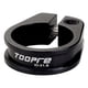 thumbnail image 1 of Abrazadera Para Tija De Sillín De Bicicleta Ligera Ciclismo MTB Bicicleta De Aluminio 31.8 Mm Negro, 1 of 4