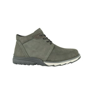 Botin De Cuero Boja Verde London Adixt