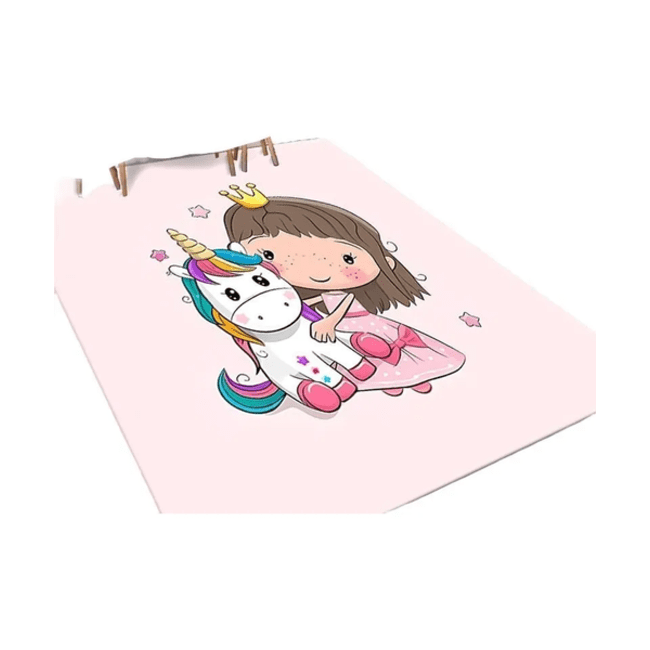 Genérico - Alfombra 3d Infantil Rectangular 120x160cm