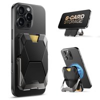 Tarjetero I-Blason Magsafe Wallet Para Iphone, Color Negro