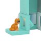 thumbnail image 4 of Set de veterinaria para mascotas Toy Tile Town con 36 piezas, 3 piezas de acción y 5 figuras, 4 of 7