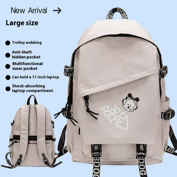 Mozhi School Bag High School High School High School Large Capacity Backpack Fashion Backpack Light Casual Style School Bag
