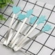 thumbnail image 1 of 3pcs/set Innovative Small Palm Non-Slip Silicone Tongs Stainless Steel Ice Tongs Mini Food Grade Silicone Food Bread Tongs Kitchen Tools, 1 of 3