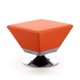 thumbnail image 1 of Ottoman Manhattan Comfort Diamond giratorio 360° de piel sintética, 1 of 6