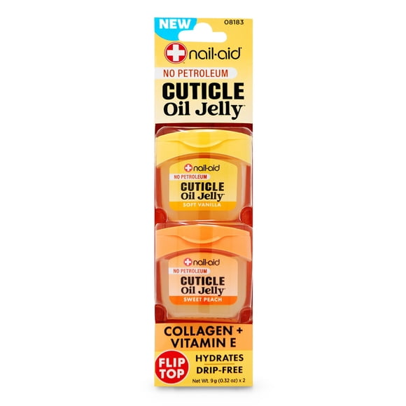 Aceite Gel Cutaculas NailAid Colageno Vitamina E 9g x2