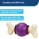 thumbnail image 3 of Toy PetSafe Busy Buddy Bouncy Bone para perros, color morado, pequeño, 3 of 6