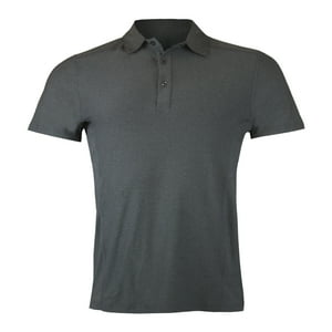 Andesland - Polera Dry Fit Con Cuello Manga Corta Jaspeada Hombre
