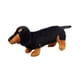 thumbnail image 3 of Lindo Perro De Peluche, Divertido Regalo De Navidad, Animales De Peluche Para Adultos Y Ni?os, 30 Cm, Negro Y Marrón, 3 of 5