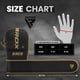 thumbnail image 4 of Guantes Mma Sparring Grappling Hybrid De Piel Con Palma Abierta, 4 of 9