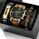 thumbnail image 5 of 3pcs/set Men's Casual Analog Watch And Classic Bracelets Set (1 Watch+2 Bracelets), 5 of 5