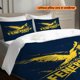 thumbnail image 1 of 3pcs Fenerbah\u00E7e Sports Print Duvet Cover Set Breathable Polyester 3pcs Set with Perfect Fit for Christmas and Halloween Decorations - 1 Duvet Cover + 2 Pillowcases (Excluding Inserts), 1 of 1