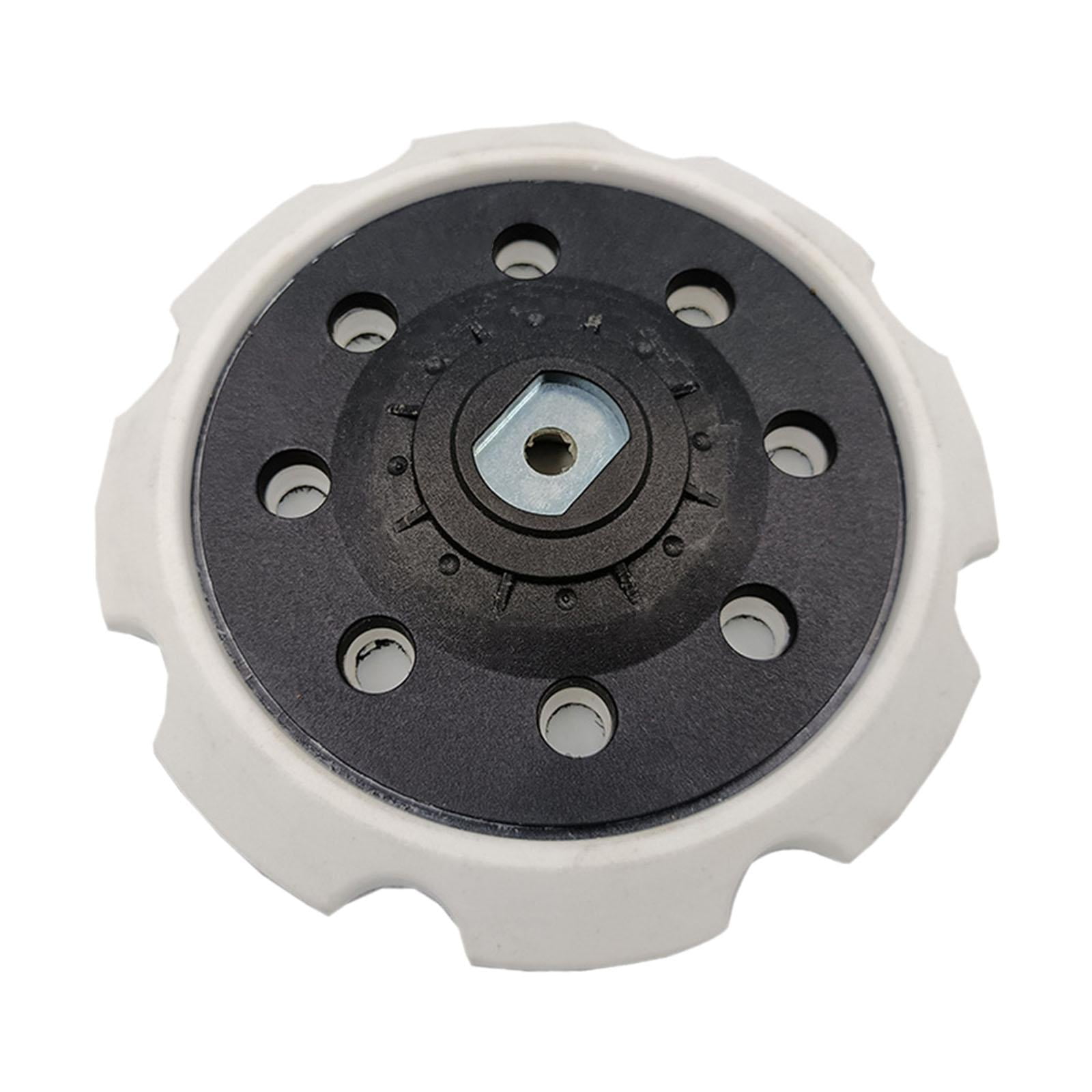 Ioensy - Almohadilla De Respaldo Para Lijadora Con 8 Orificios De Repuesto Para Pulir Madera, Metal Y Muebles De 6 Pulgadas