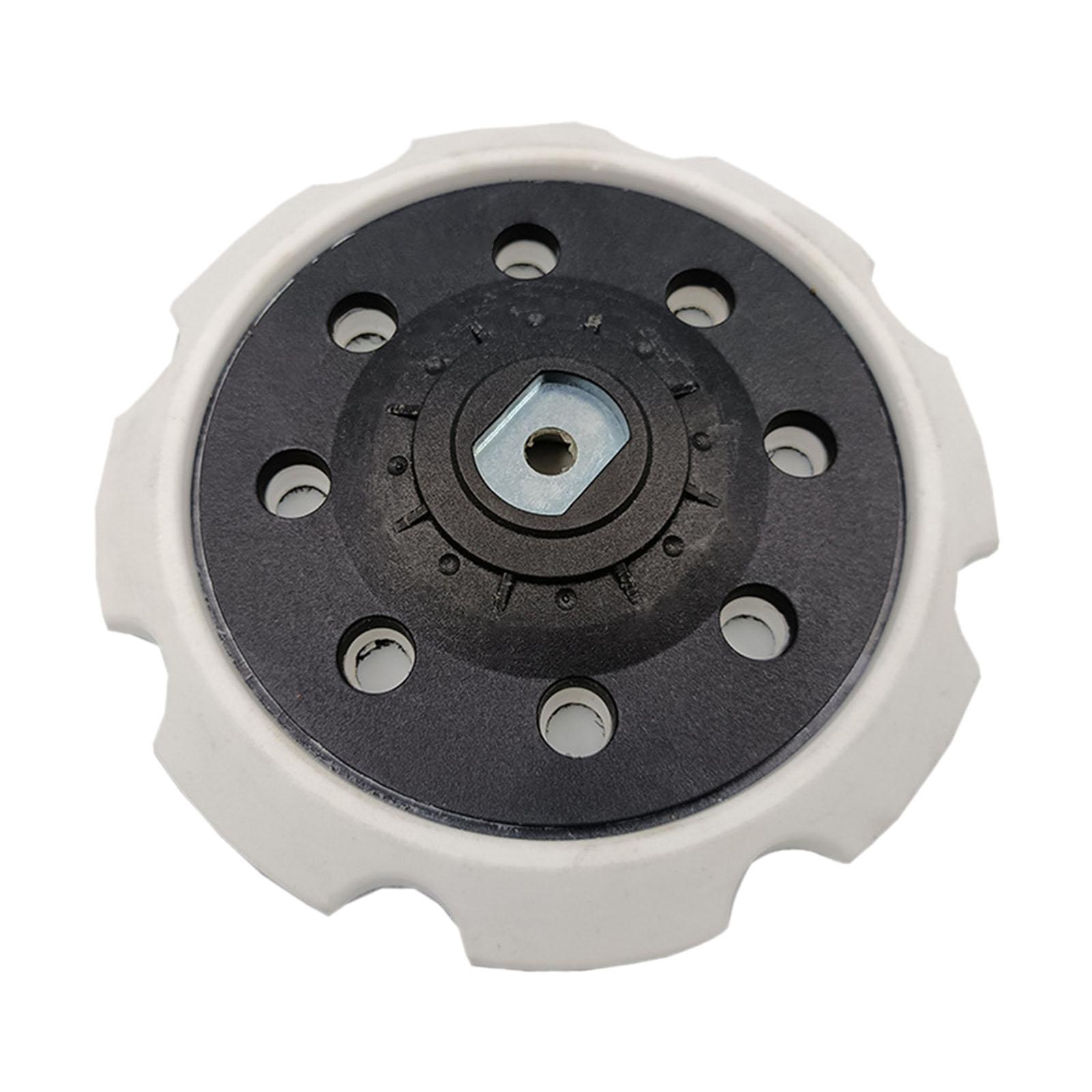 Ioensy - Almohadilla De Respaldo Para Lijadora Con 8 Orificios De Repuesto Para Pulir Madera, Metal Y Muebles De 6 Pulgadas