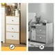 thumbnail image 5 of Mueble Velador Con 3 Cajones Blanco 25x34x87cm, 5 of 8