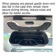 thumbnail image 4 of Soporte para gafas de sol GDQ 18 cm Clip para visor de coche, 4 of 9