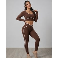 Flix Spa - Conjunto Fitness Mujer Pretina En V Doble Push Up Calidad