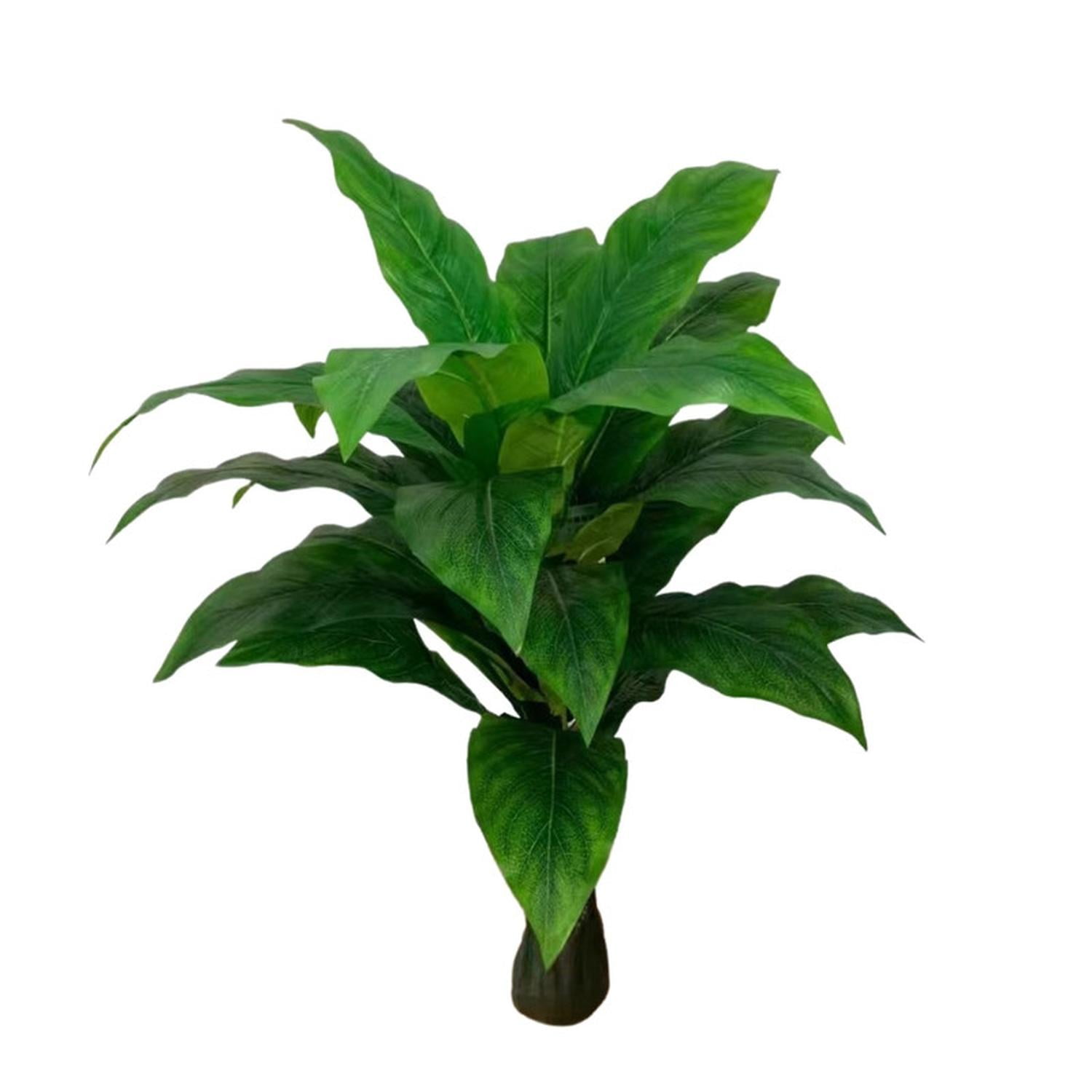 Mobii - Planta Artificial Decorativa De Interior 100 Cm De Alto Verde Talla Única