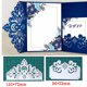 thumbnail image 3 of Troqueles Suds&WH 12x7,2 cm Flor de Encaje 2 piezas Plateado, 3 of 7
