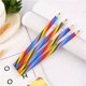 thumbnail image 1 of 4 Pcs/lot(bag) Cute 4 Color Concentric Rainbow Pencil For Student Children's Painting Graffiti Drawing Gift Art School Supplies, 1 of 4