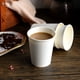 thumbnail image 3 of Vasos de café de papel RACETOP, 8 onzas, 1000 unidades, desechables, blancos, 3 of 6