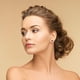 thumbnail image 2 of Aros Paris Jewelry 14k White Gold 0.5 CT Created Diamond Princess Stud Earrings Blanco, 2 of 3