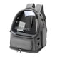 thumbnail image 3 of Mochila Transportín Para Gatos Y Perros Pequeños Portátil Transparente Para Senderismo Gris, 3 of 5